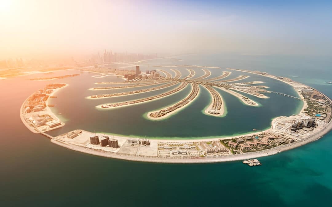جزيرة نخلة جميرا في دبي