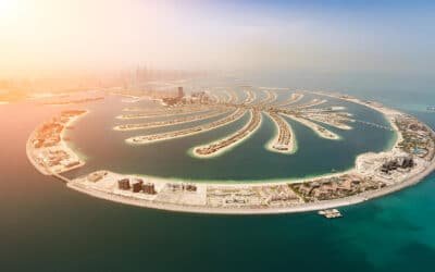 جزيرة نخلة جميرا في دبي