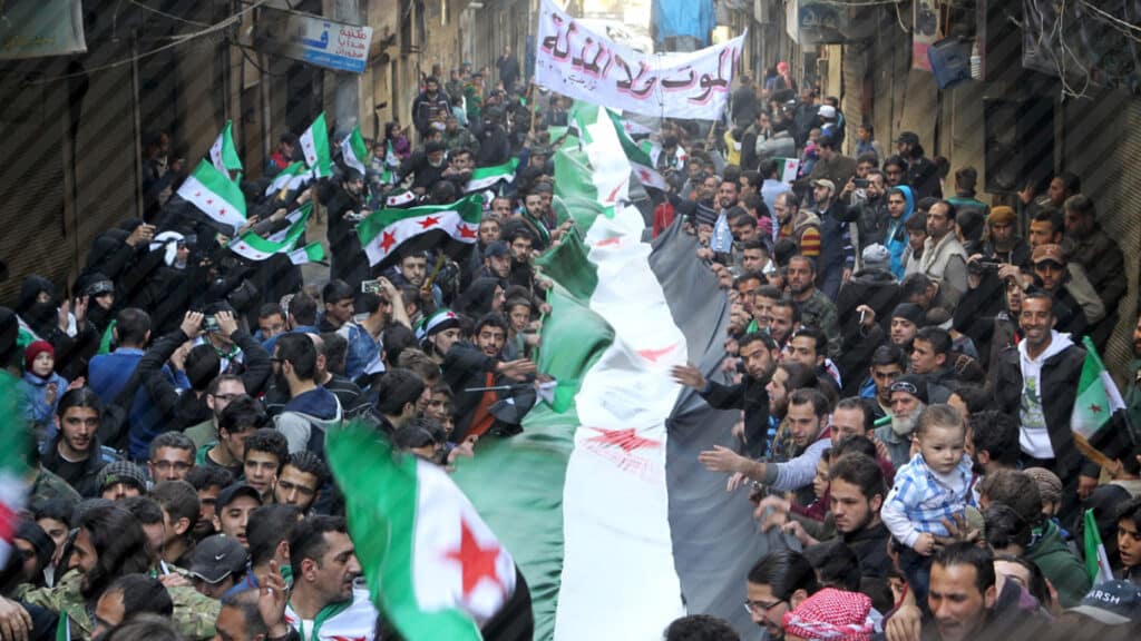 بداية الثورة السورية