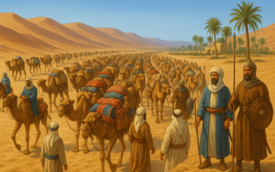 تطوير طرق النقل والتجارة في عهد عمر بن الخطاب